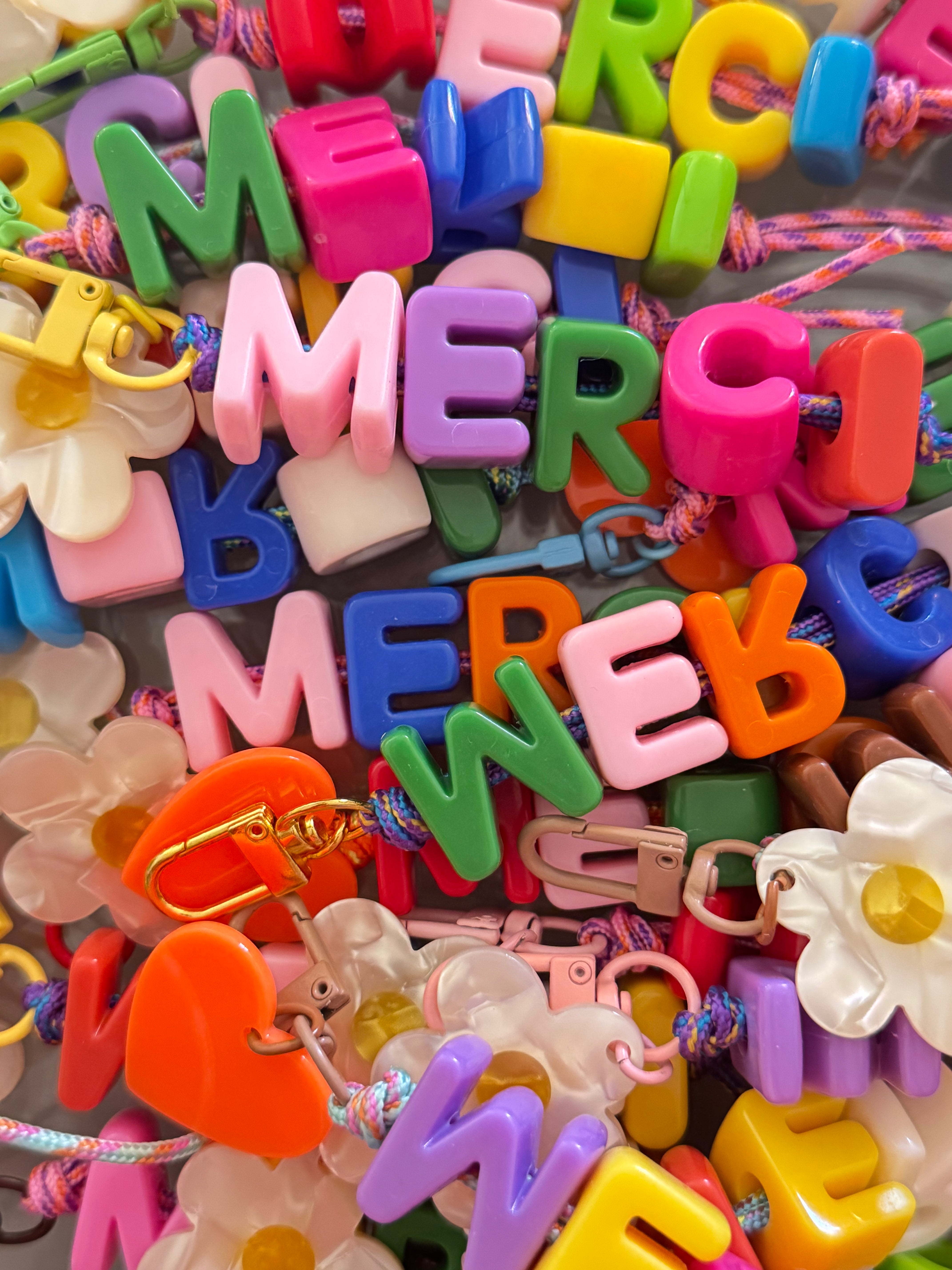 Porte-clé à message – Merci