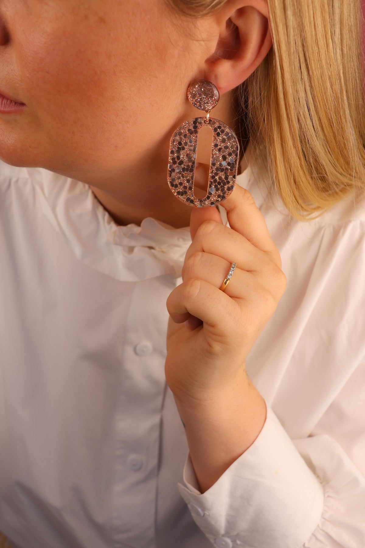 Boucles d’oreilles Alice - Dorées