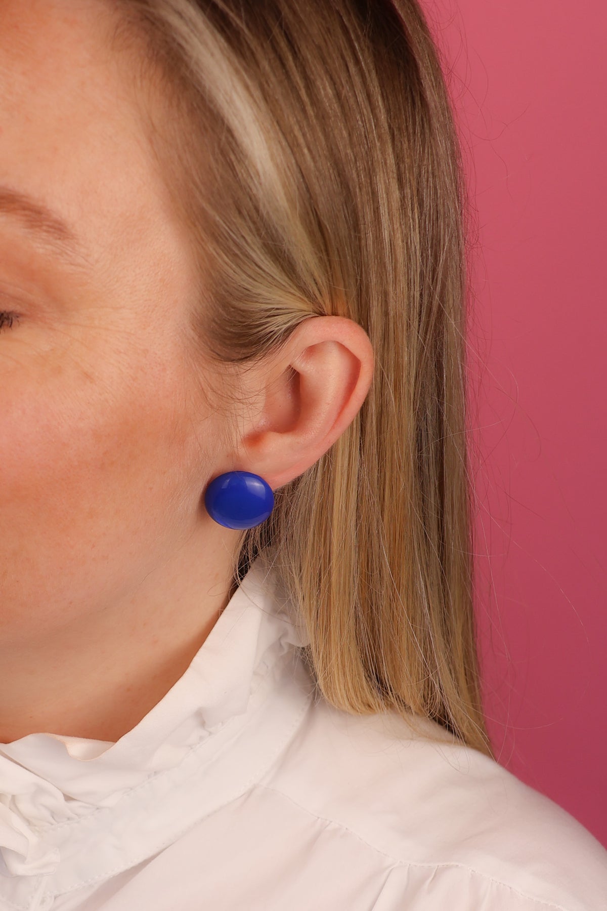 Puce Maxine - Bleu roi